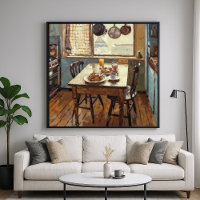 Frühstück in der Küche - Stil der Painterly Impres