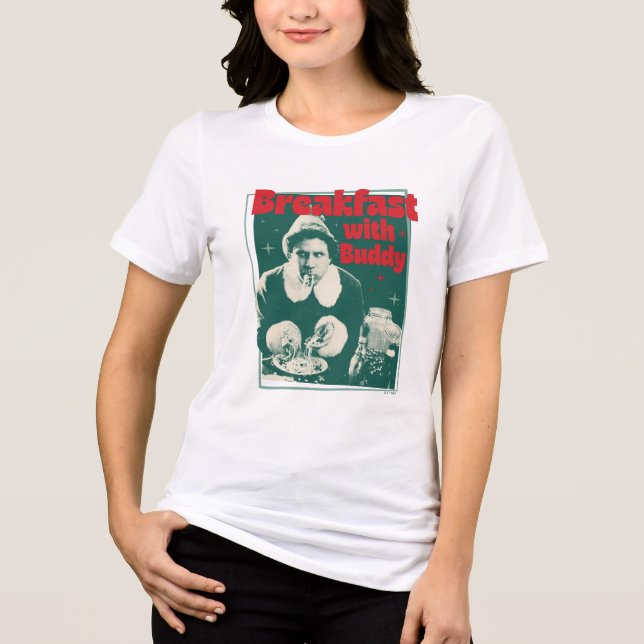 Frühstück mit Buddy Tri-Blend Shirt (Vorderseite)