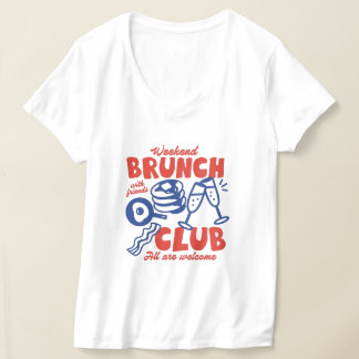 Frühstück mit Freunden Grafik T-Shirt