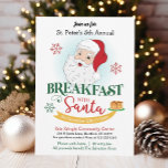 Frühstück mit Weihnachten Einladung<br><div class="desc">Frühstück mit Santa!! Genießen Sie dieses Weihnachtskinderfrühstück mit dem Weihnachtsmann Flyer, um die Gäste zu Ihrem Party, der Gemeinde oder der Weihnachtsfeier der Schule einzuladen. Personalisieren Sie Ihre Daten!</div>