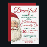 Frühstück mit Weihnachtsfest Einladung<br><div class="desc">Ein stilvolles Frühstück mit Weihnachten und einer Einladung zum Weihnachtsfest. Freuen Sie sich auf ein mildes Santa-Gesicht mit farbenprächtigen rot-grünen Schriftart. Alle Texte können bei Bedarf geändert werden. Ideal für Kinderzimmer ,  Vorschulen und Spendenorganisationen.</div>