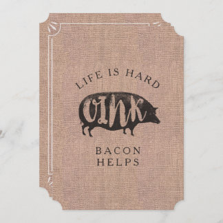 Frühstück oder Brunch Picnic Party für Bacon Liebh Einladung