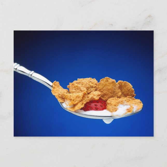 Frühstück Postkarte (Vorderseite)