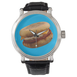 FRÜHSTÜCK SANDWICH (Schinken, Eier & Käsebröckchen Armbanduhr