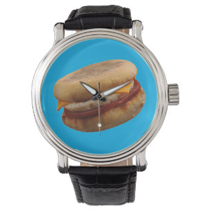 FRÜHSTÜCK SANDWICH (Schinken, Eier & Käsebröckchen Armbanduhr
