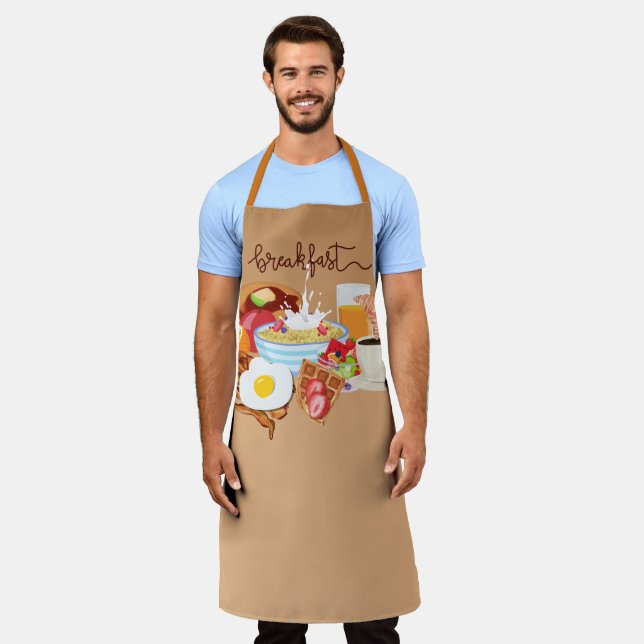 Frühstück! Schürze (Getragen)