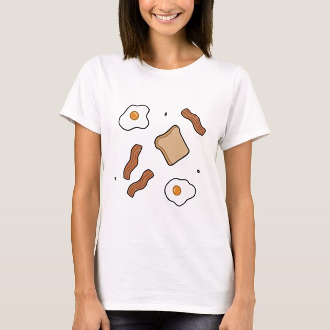 Frühstück T-Shirt (Vorderseite)