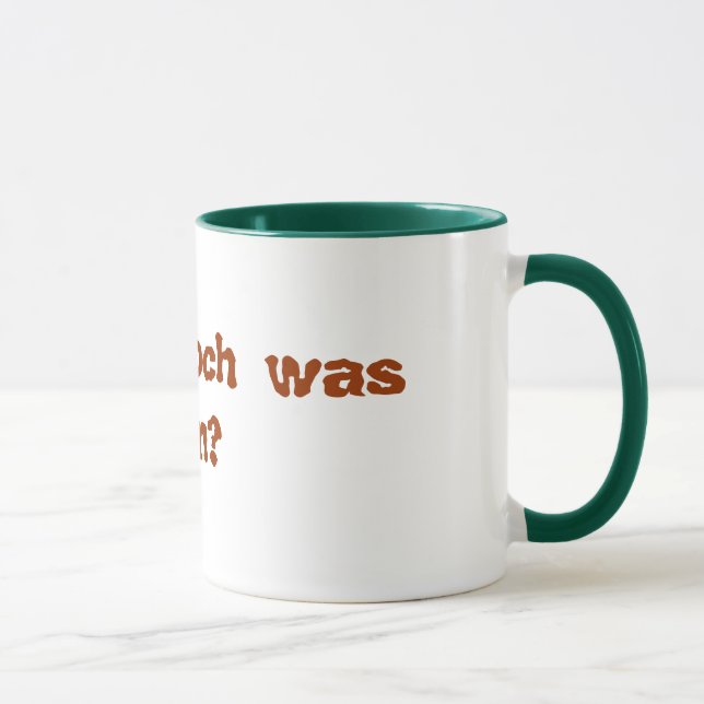 Frühstück Tasse (Rechts)