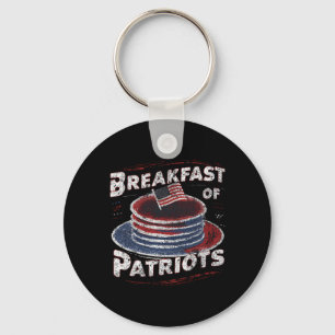 Frühstück von Patriots Pancake American Cake 4. Schlüsselanhänger