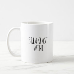 Frühstück Wein Kaffee Tasse