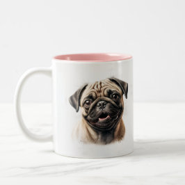 Frühstück Wein Niedliches Zitat Zwei-Tone-Angebot Zweifarbige Tasse