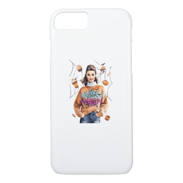 Frühstück zu Halloween und Beängstigend sein Case-Mate iPhone Hülle (Rückseite)