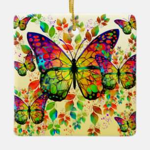 FRÜHSTÜCKE FARBEN FARBHAFTE NATUR KERAMIKORNAMENT