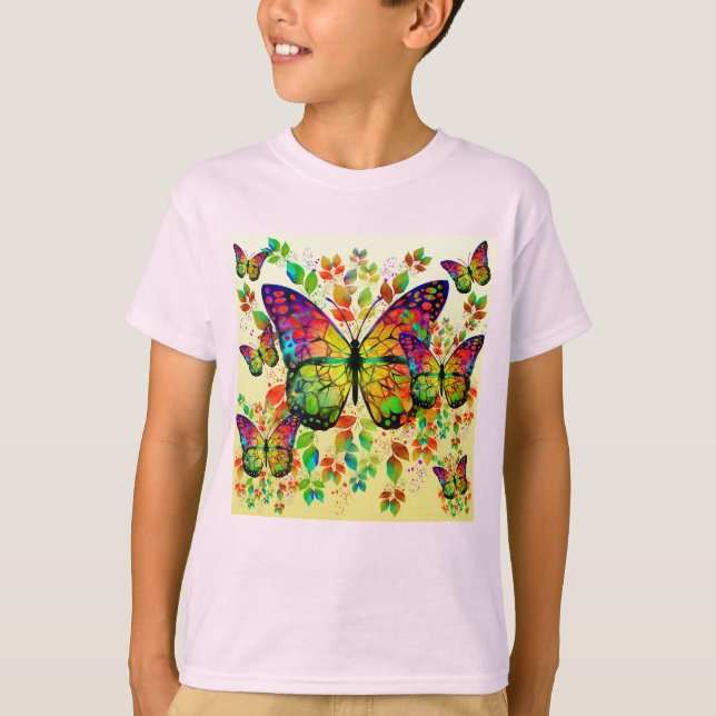 FRÜHSTÜCKE FARBEN FARBHAFTE NATUR T-Shirt (Vorderseite)