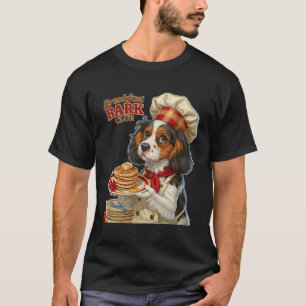 Frühstücks-Bark-Club-Chef-Hund-Pfannkuchen T-Shirt