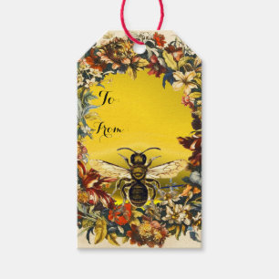 FRÜHSTÜCKSBLUMEN HONEY BIE, BEEKEEPER Weihnachten Geschenkanhänger
