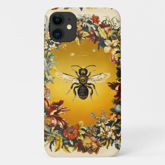 FRÜHSTÜCKSBLUMEN HONEY BIE / RINDFLEISCH Case-Mate iPhone HÜLLE (Rückseite)