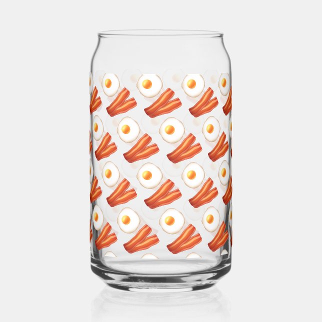 Frühstücksbüffet mit Ei Dosenglas (Vorderseite)