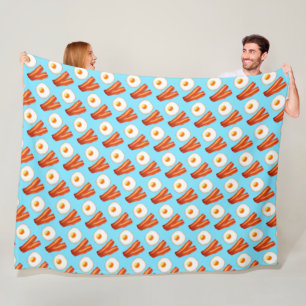 Frühstücksbüffet mit Ei Fleecedecke