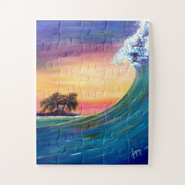 Frühstücksbuffet Schöne Kunst Puzzle (Vertikal)