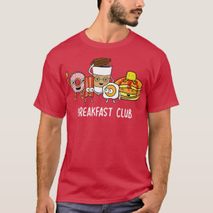 Frühstücksclub T Niedlich Kawaii Parody Funny Food T-Shirt