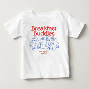 Frühstücksfreunde  baby t-shirt