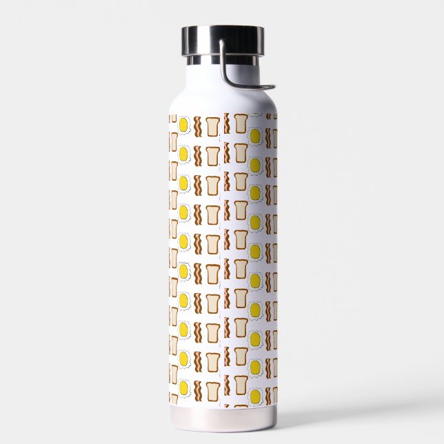 Frühstücksmuster Trinkflasche (Links)