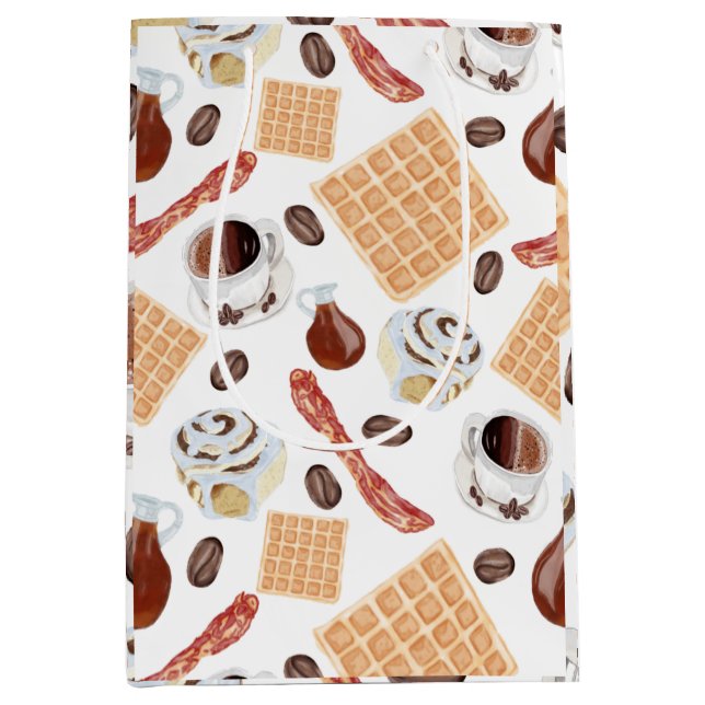 Frühstücksnahrung Mittlere Geschenktüte (Vorderseite)