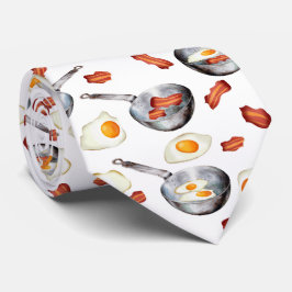Frühstückspensegel Bacon & Eggs Krawatte