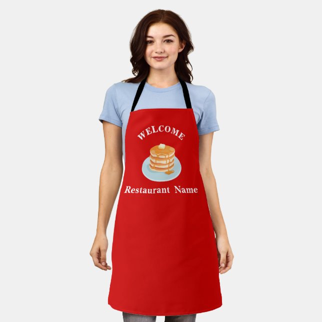 Frühstücksrestaurant Begrüßung Bäckerei Personalis Schürze (Getragen)
