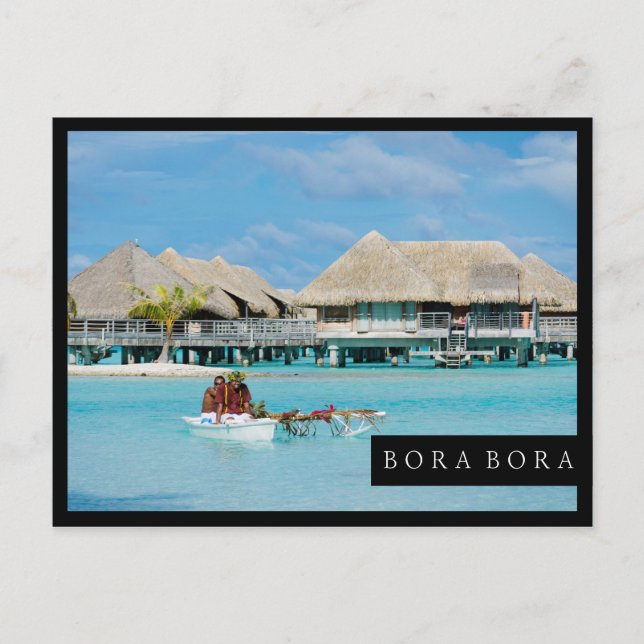Frühstücksservice im Bora-Stil in Kanus Postkarte (Vorderseite)