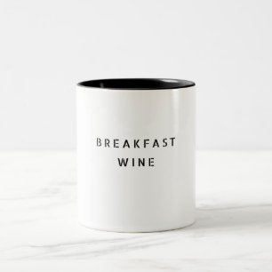 Frühstückswein Niedliches Trendangebot Zweifarbige Tasse
