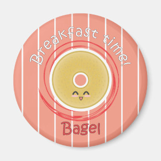 Frühstückszeit - Bagel Magnet