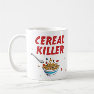 Frühstückszerealien Killer Kaffeetasse
