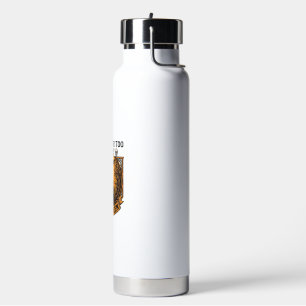 Frühzeitig Halloween Spukhaus Mond Fledermaus_1 Trinkflasche