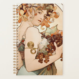 Fruit Art Nouveau vintage par Alphonse Mucha