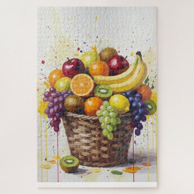 Fruit Basket Painting (Vertikal)