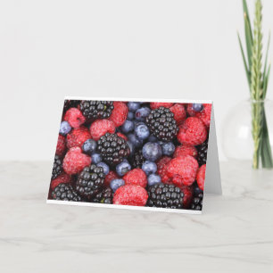 Fruit Berries Birthday Dusche Party Liebe Destiny Karte