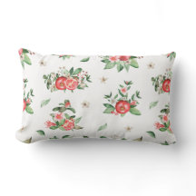 Fruit de grenade rose et Coussin de fleurs