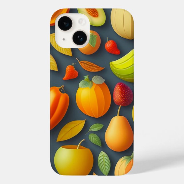 Fruit Design iPhone Case (Rückseite)