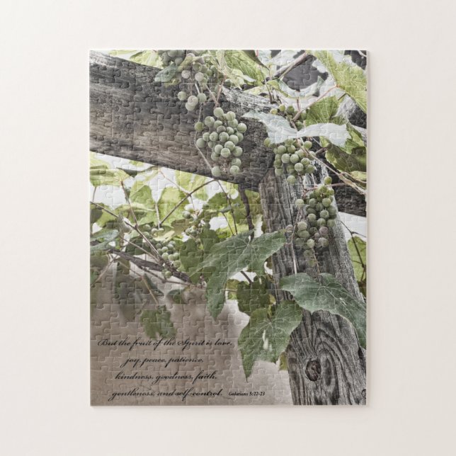 Fruit du puzzle de scie de gabarit d'esprit (Vertical)