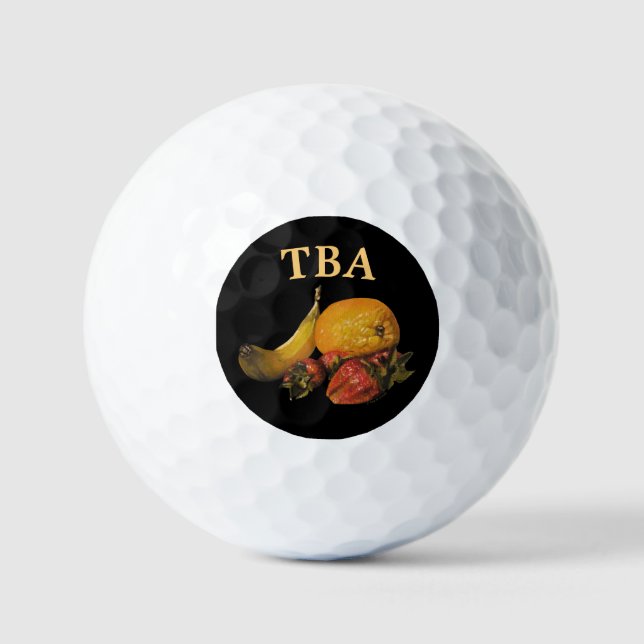 Fruit Golf Balls Golfball (Vorderseite)