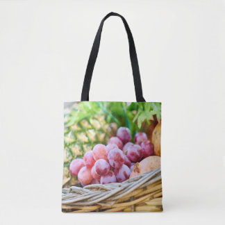 Fruit image on tote bag tasche