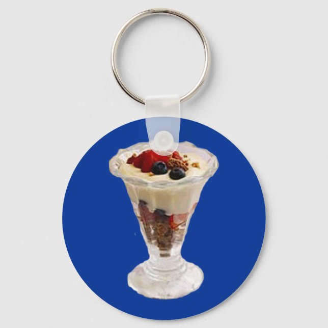 Fruit Italian Sundae Schlüsselanhänger (Vorderseite)
