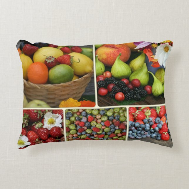 Fruit Medley Accent Coussin (Devant)