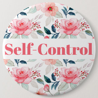 Fruit of the Spirit Button - Self-Kontrolle