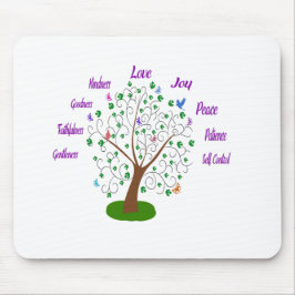 Fruit Of The Spirit Tree Mousepad
