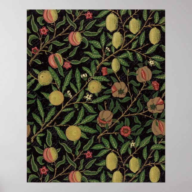 Fruit Pattern by William Morris Poster (Vorne)
