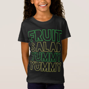 FRUIT SALAD JUMMY JUMMY Neon Green Yellow T-Shirt