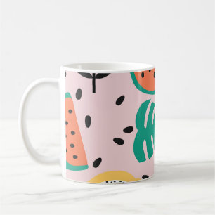 Fruit Stilvoll: Vintages Muster. Kaffeetasse